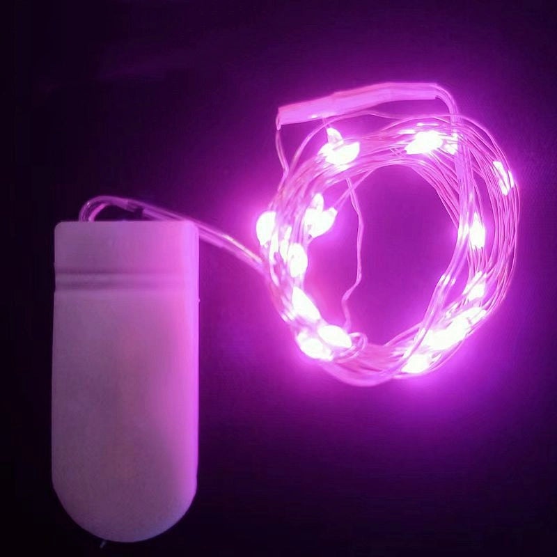 Romantic Valentine's Day Transparent PVC Heart String Lights|Home Decor & Lighting