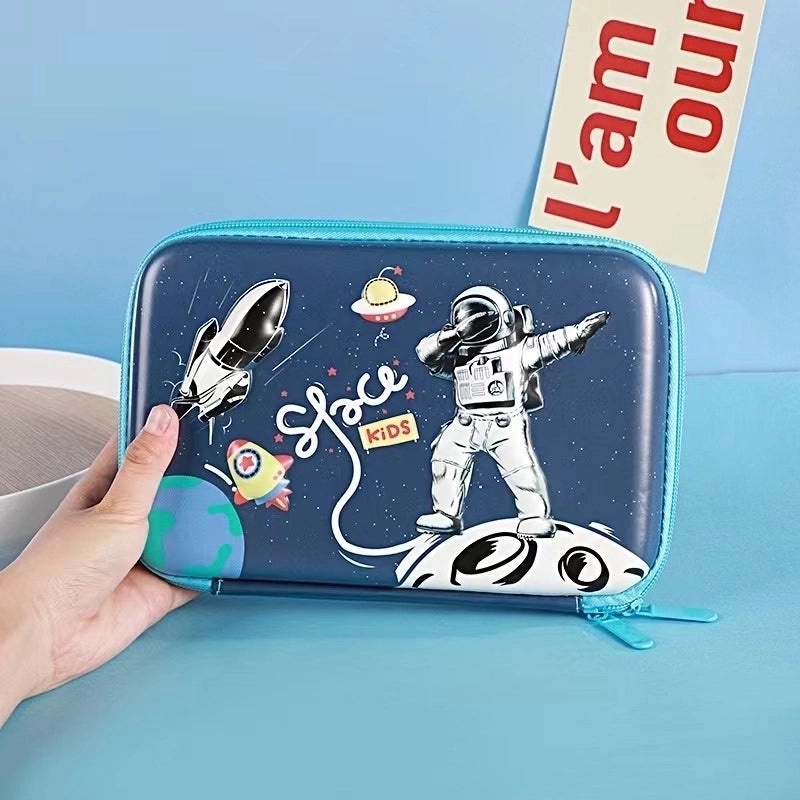 Cute EVA PU Cartoon Pencil Case for School Supplies | School Stationery