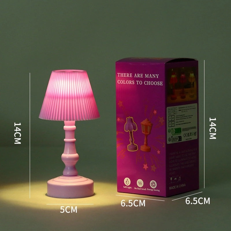 Simple Solid Color Plastic Night Light for Indoor Use|Home Decor Lighting