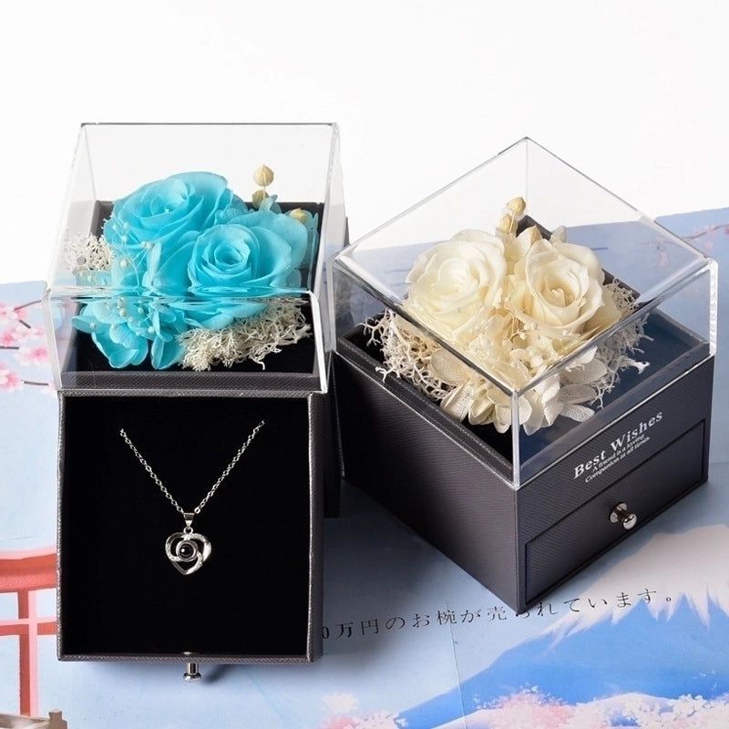 Romantic Preserved Rose for Valentine's Day Anniversary Party, Sweet Fresh Flower Gift|Flowers & Gifts