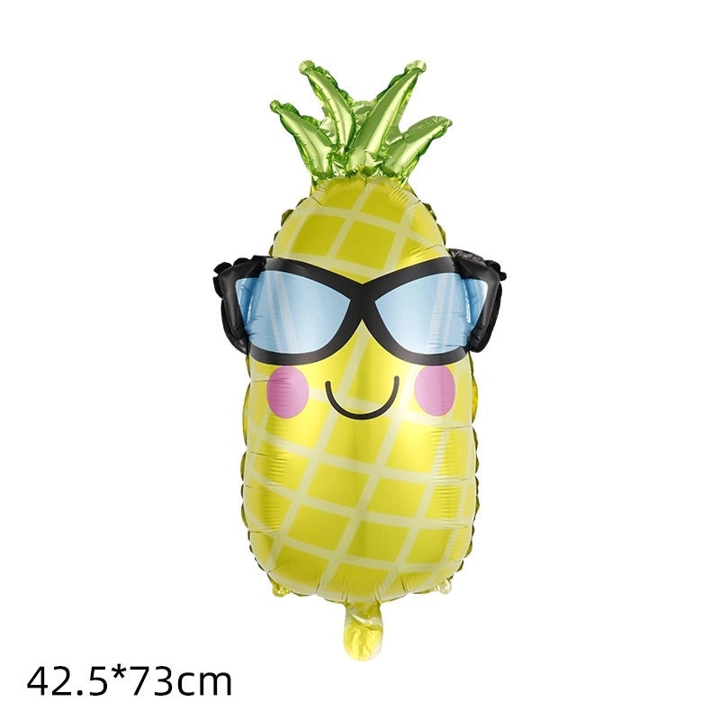 Colorful Fruit Aluminum Foil Party Balloon Single Pack|Party Supplies Balloons