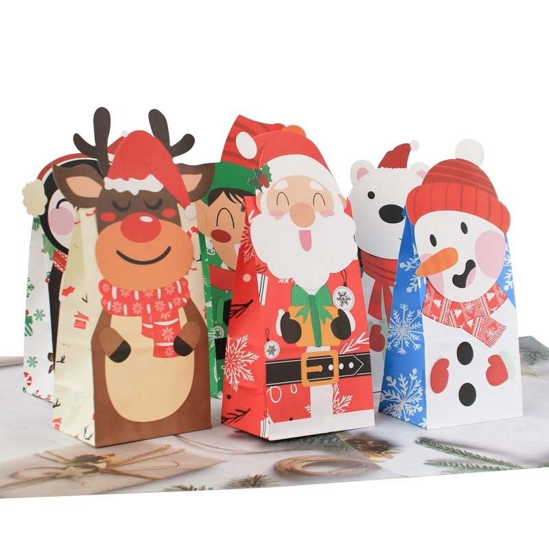 Holiday Santa Snowman Gift Wrap Supplies|Gift Wrapping Supplies
