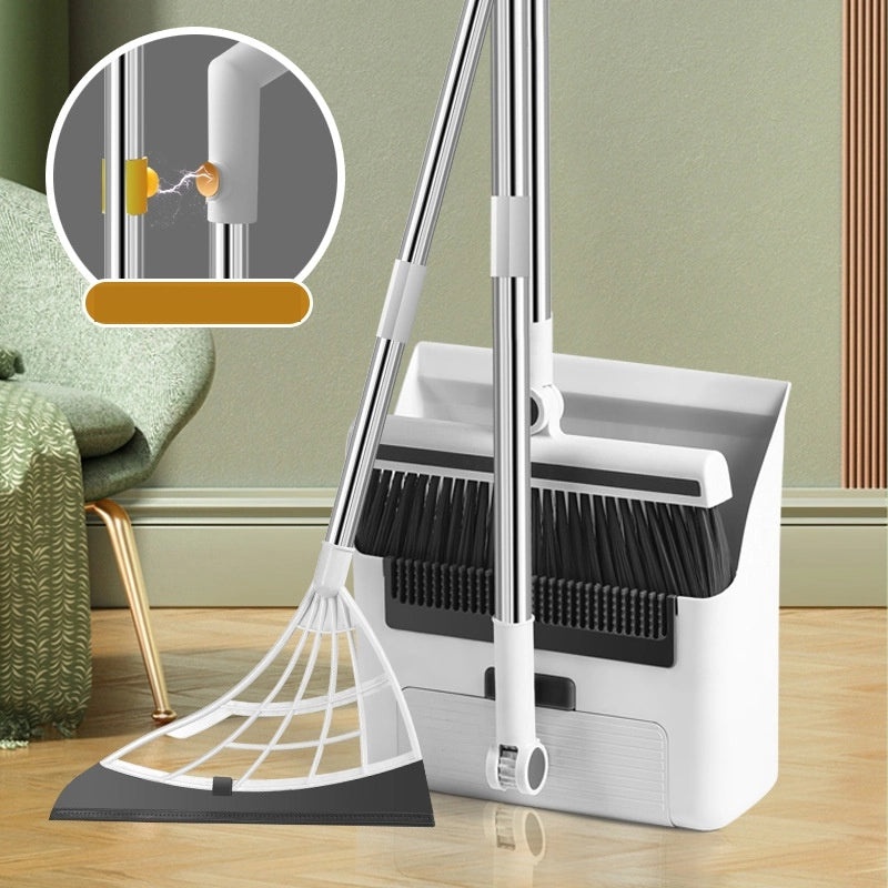 Household Solid Color PET and PP Broom for Cleaning | Cleaning Supplies & Household Tools