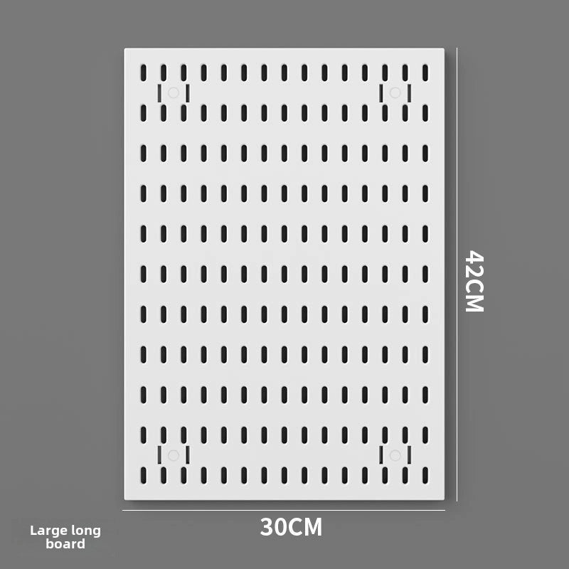 Multi-Functional Wall-Mounted Storage Rack No-Drill Hook Organizer for Kitchen Bathroom Dorm Entrance|Home Storage & Organization