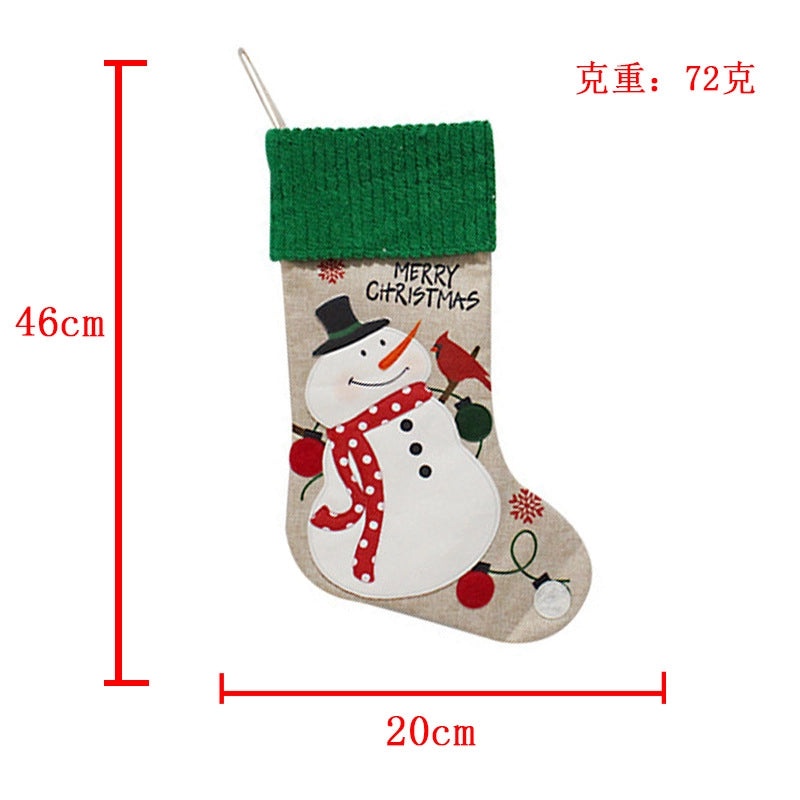 Christmas Knitted Gift Socks Christmas Tree Pendant Holiday Stockings Festive Christmas Decorations | Christmas Decorations & Stockings