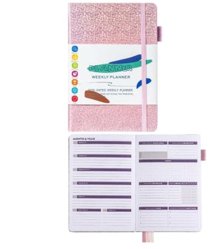 May Plan Weekly Undated Notebook|Stationery & Office Supplies