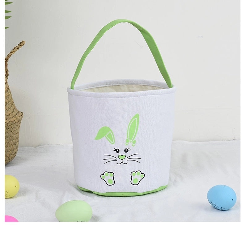 Minimalist Easter Rabbit Cloth Basket for Daily Use | Home Decor & Seasonal Accessories