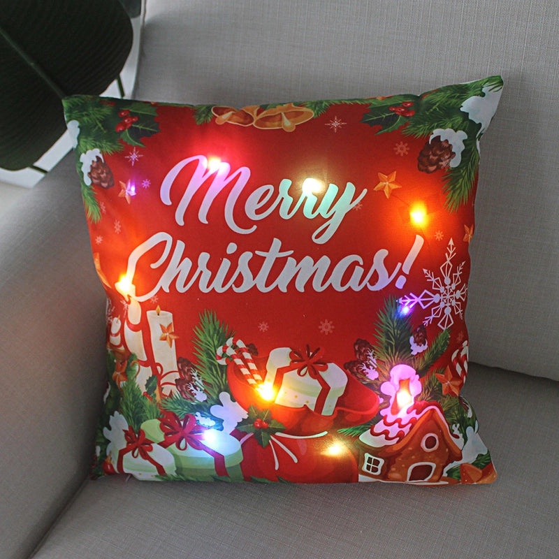 Christmas Santa Plush Pillow Covers|Home Decor Pillows