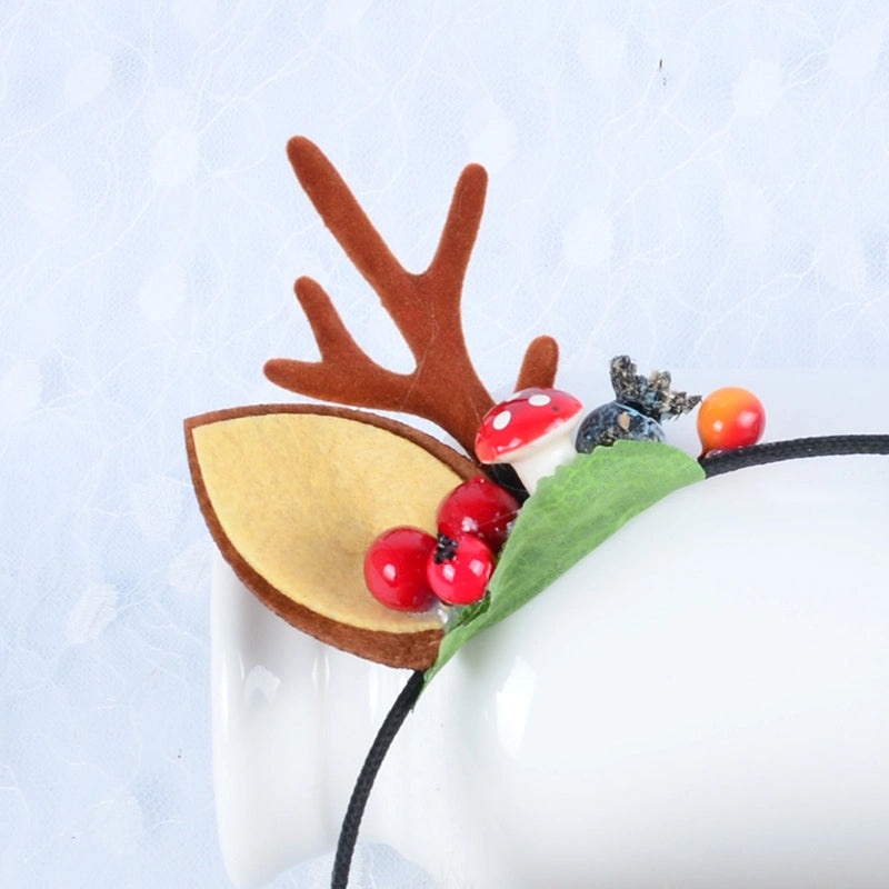 Festive Cute Classic Reindeer Antler Party Favors for Christmas | Holiday Party Accessories
