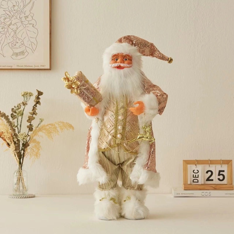 Festive Santa Claus PVC Christmas Party Decorations|Holiday Party Supplies