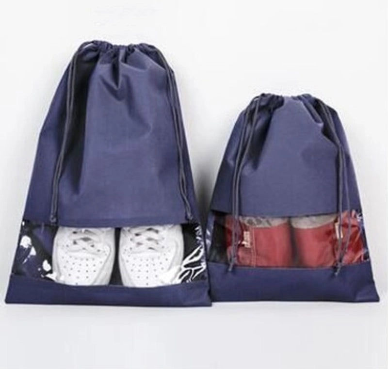 Solid Color PVC Nonwoven Storage Bag for Clothes Organizer 1 Piece | Home Storage & Organization