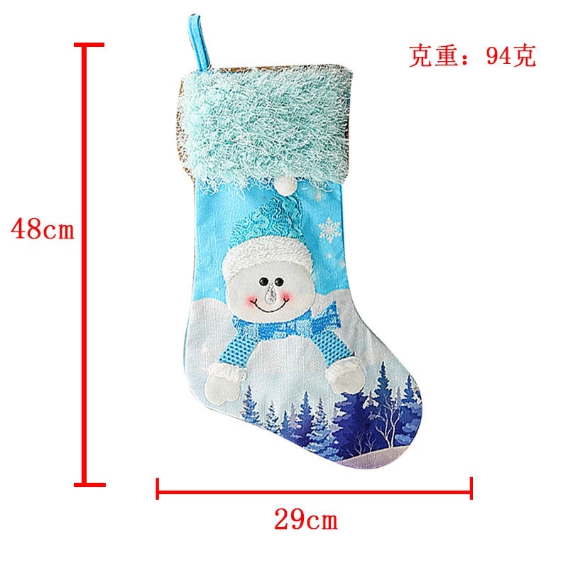 Christmas Knitted Gift Socks Christmas Tree Pendant Holiday Stockings Festive Christmas Decorations | Christmas Decorations & Stockings