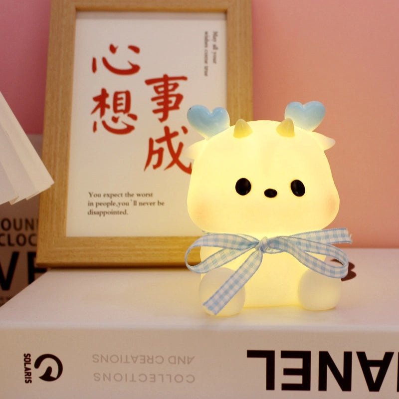 Adorable Bear and Duck Vinyl Night Lights for Indoor Birthday Decor|Home Decor Lighting