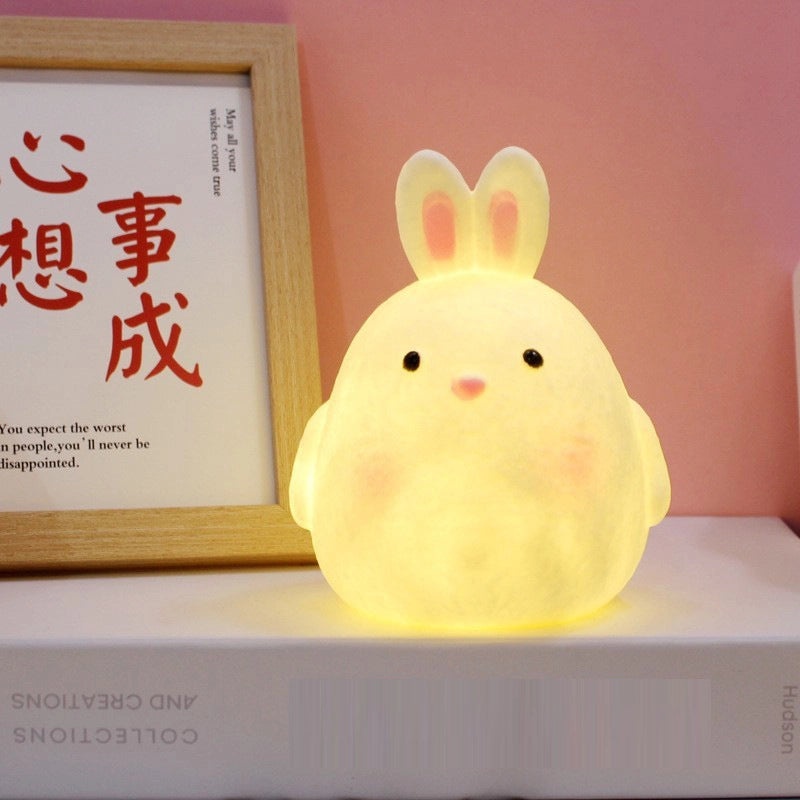 Adorable Bear and Duck Vinyl Night Lights for Indoor Birthday Decor|Home Decor Lighting