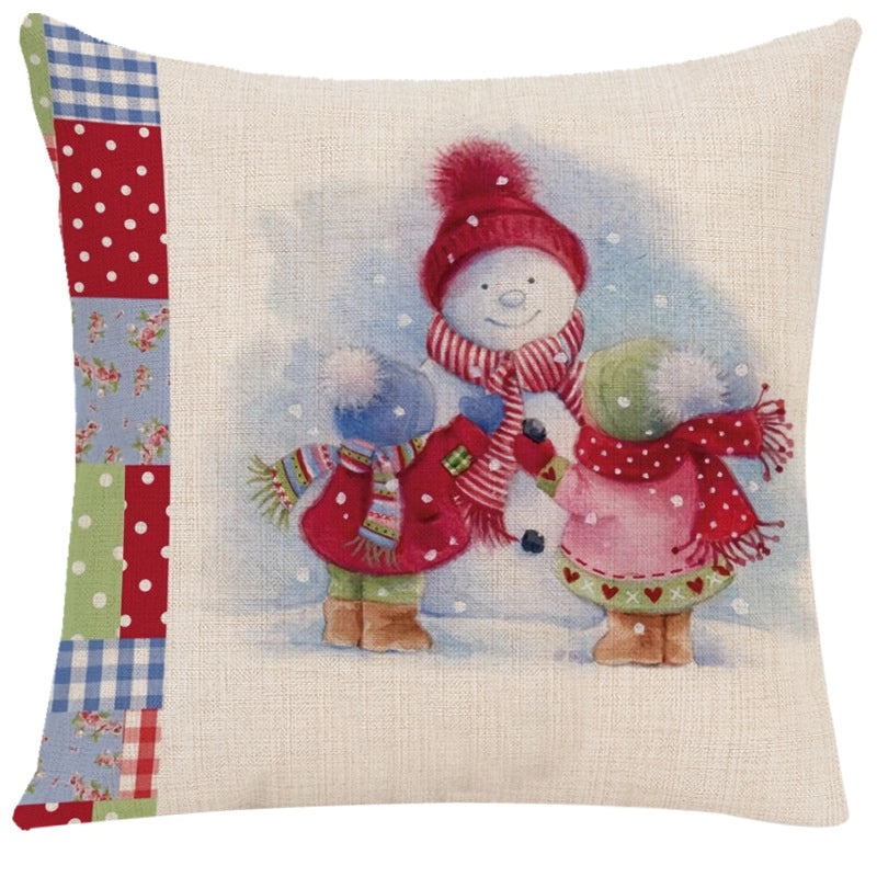 Adorable Santa Claus Letter Fiber Pillow Covers|Home Decor Pillows
