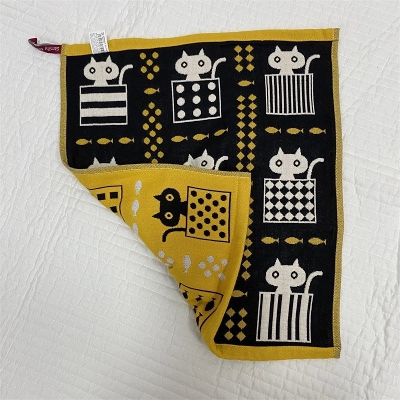 Adorable Animal Print Cotton Towels for Kids|Home & Kitchen Bath Towels