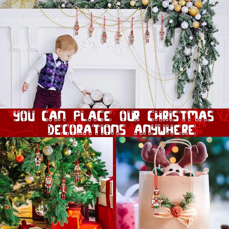 Christmas Wooden Cartoon Ornament Minimalist Pastoral Style|Home Decor & Seasonal Decorations