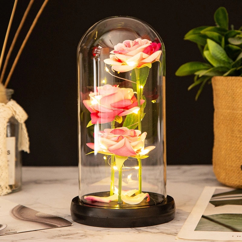 Romantic Preserved Rose Bouquet for Valentine's Day|Flower Gifts