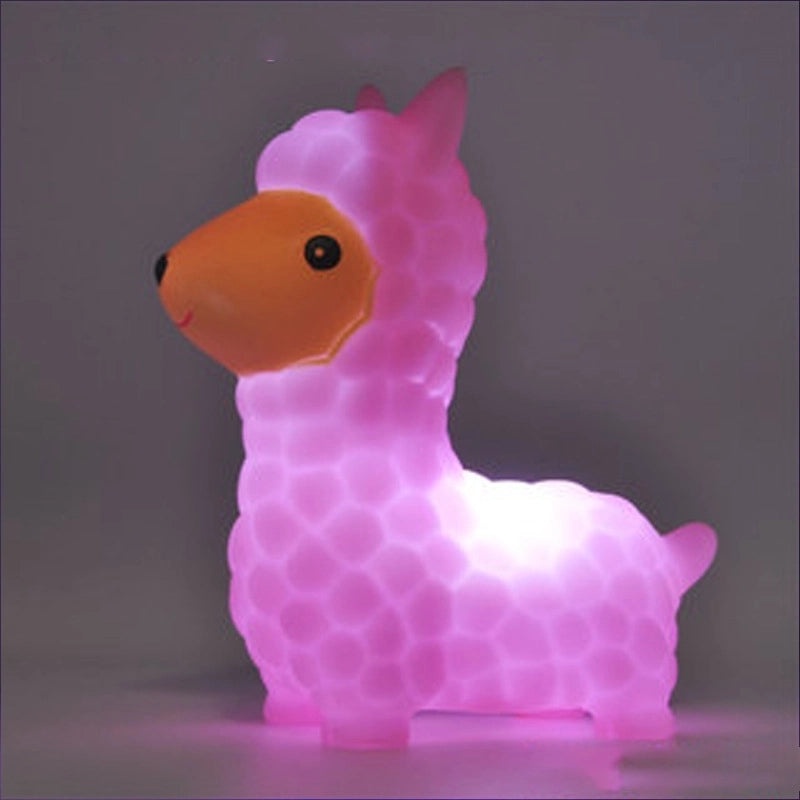Adorable Elephant Shaped PVC Night Light for Indoor Use|Home Decor & Lighting