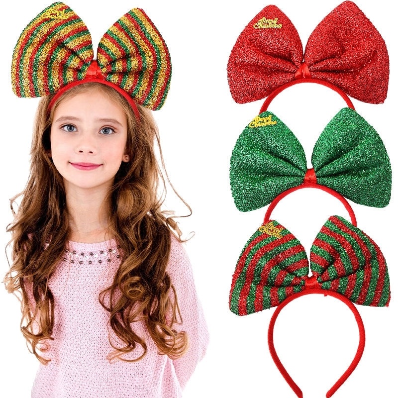 Sweet Christmas Bow Knot Hair Clip for Daily and Party Wear|Hair Accessories