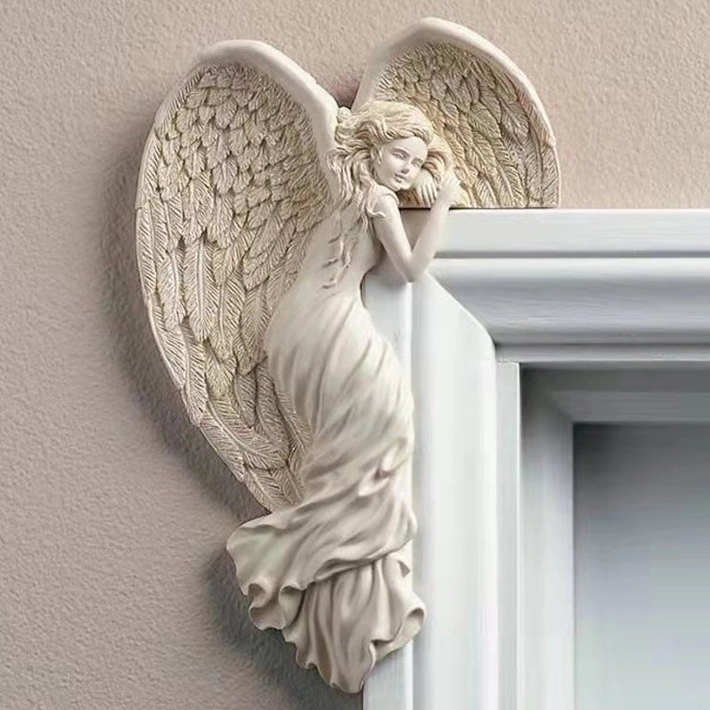 Contemporary Angel Resin Figurines Decorative Ornaments for Home Decor|Home Decor