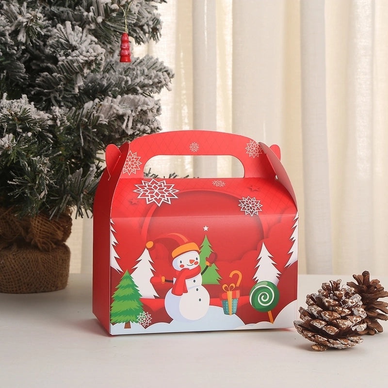 Christmas Nordic Santa Claus and Snowman Gift Bags for Holiday Party Wrapping|Christmas Decorations