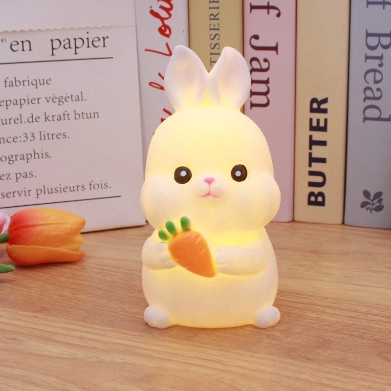 Adorable Bear and Duck Vinyl Night Lights for Indoor Birthday Decor|Home Decor Lighting