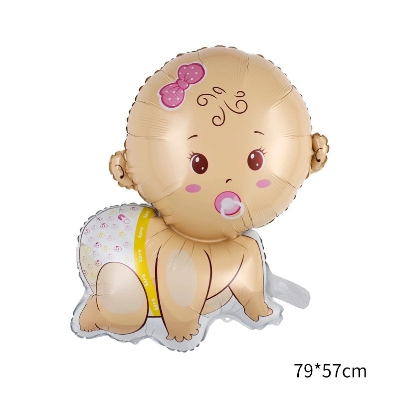 Birthday Cute Human Aluminum Foil Balloons for Party Festival Decorations|Party Supplies