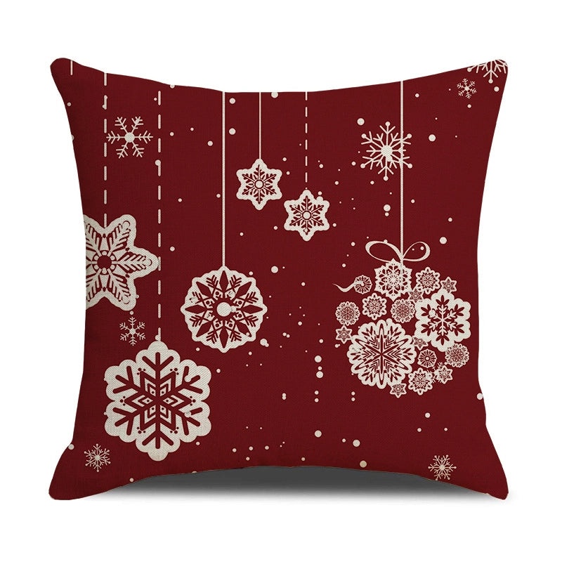 Stylish Elk Print Polyester Pillow Covers | Home Decor Pillows
