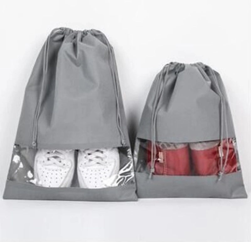 Solid Color PVC Nonwoven Storage Bag for Clothes Organizer 1 Piece | Home Storage & Organization