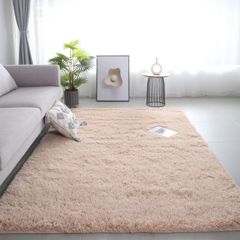Casual Vacation Solid Color Polyester Fiber Carpet Bedding Set|Home Decor & Bedding