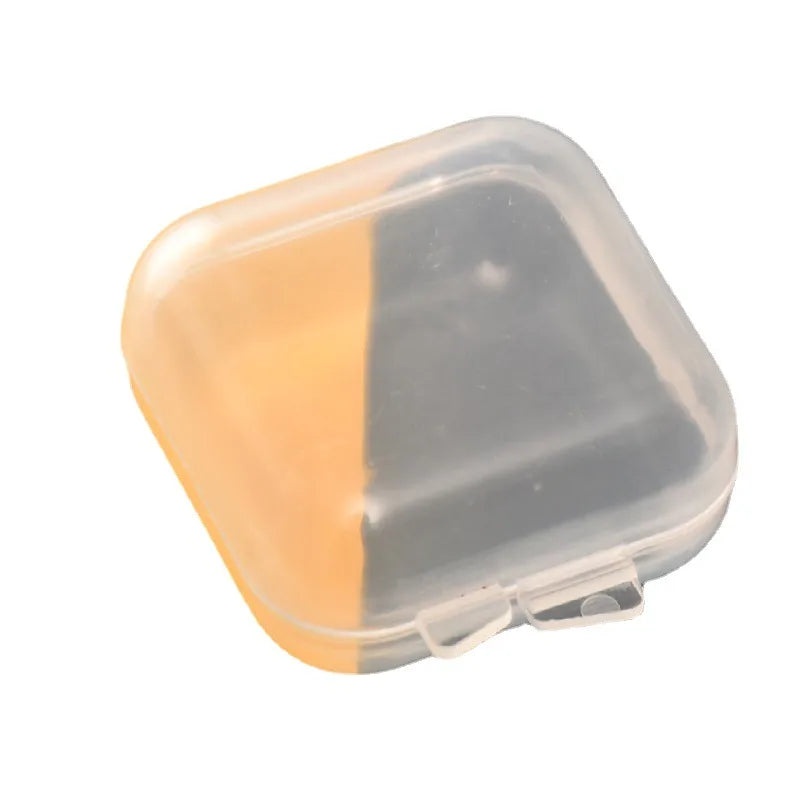 200 Pcs Small Transparent Plastic Storage Box for Cordless Earplugs Noise Reduction | Earplugs Storage Accessories