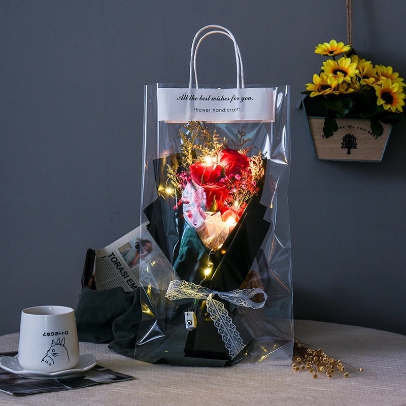 Romantic Letter Soap Flower for Christmas Valentine’s Day New Year Festival Party|Home Decor Gifts