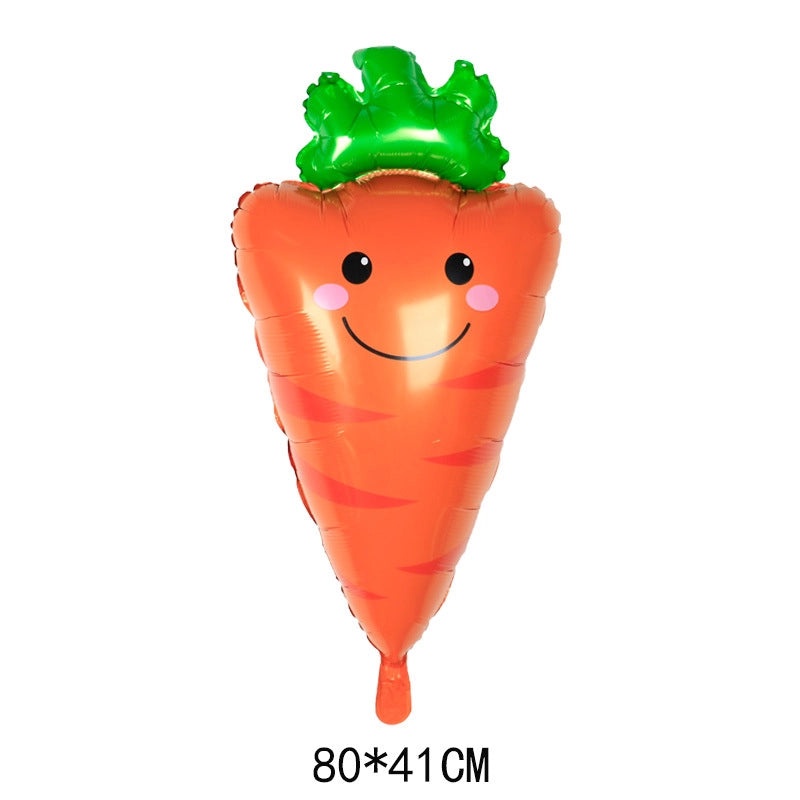 Colorful Fruit Aluminum Foil Party Balloon Single Pack|Party Supplies Balloons