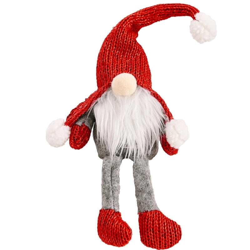 Red-Haired Forest Old Man Hanging Legs Ornament Christmas Decoration|Christmas Ornaments & Decorations
