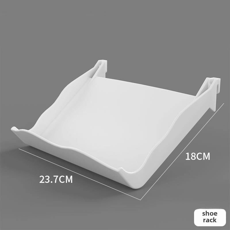 Multi-Functional Wall-Mounted Storage Rack No-Drill Hook Organizer for Kitchen Bathroom Dorm Entrance|Home Storage & Organization