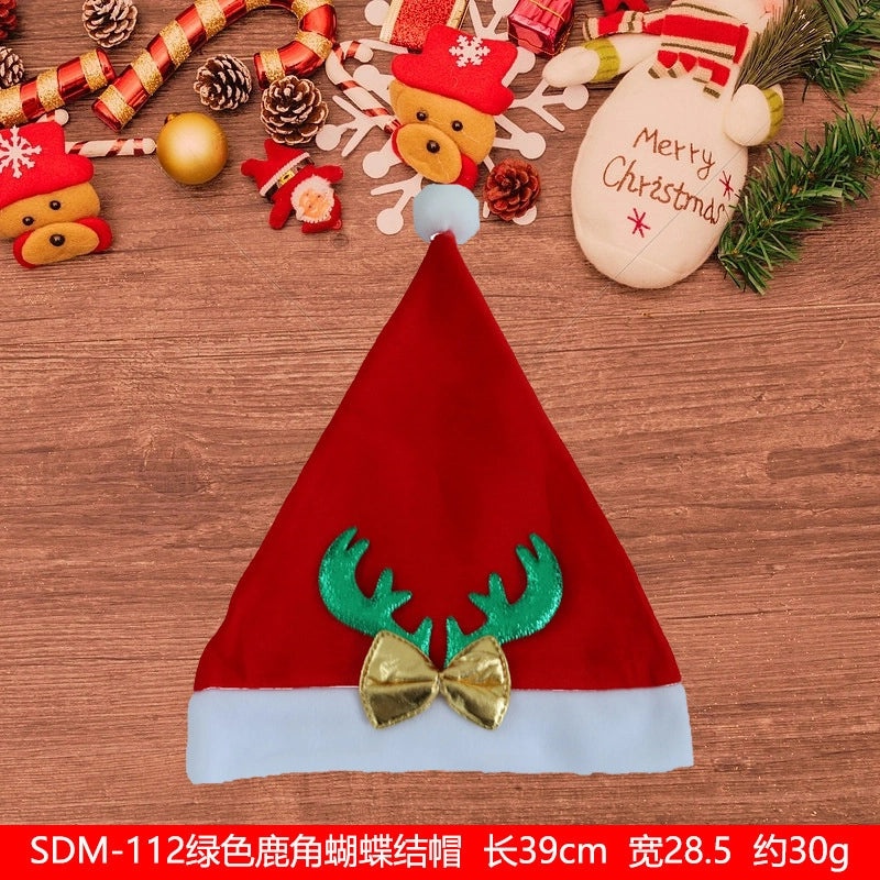 Christmas Cute 2D Cartoon Nonwoven Fabric Decorations|Holiday Home Decor