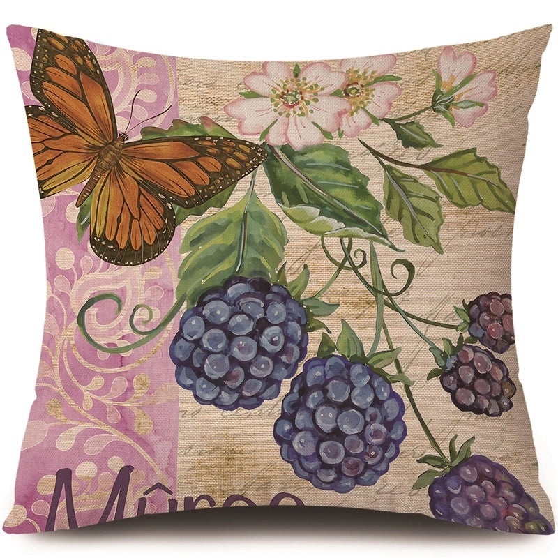 Trendy Animal and Floral Linen Pillow Covers|Home Decor Pillows