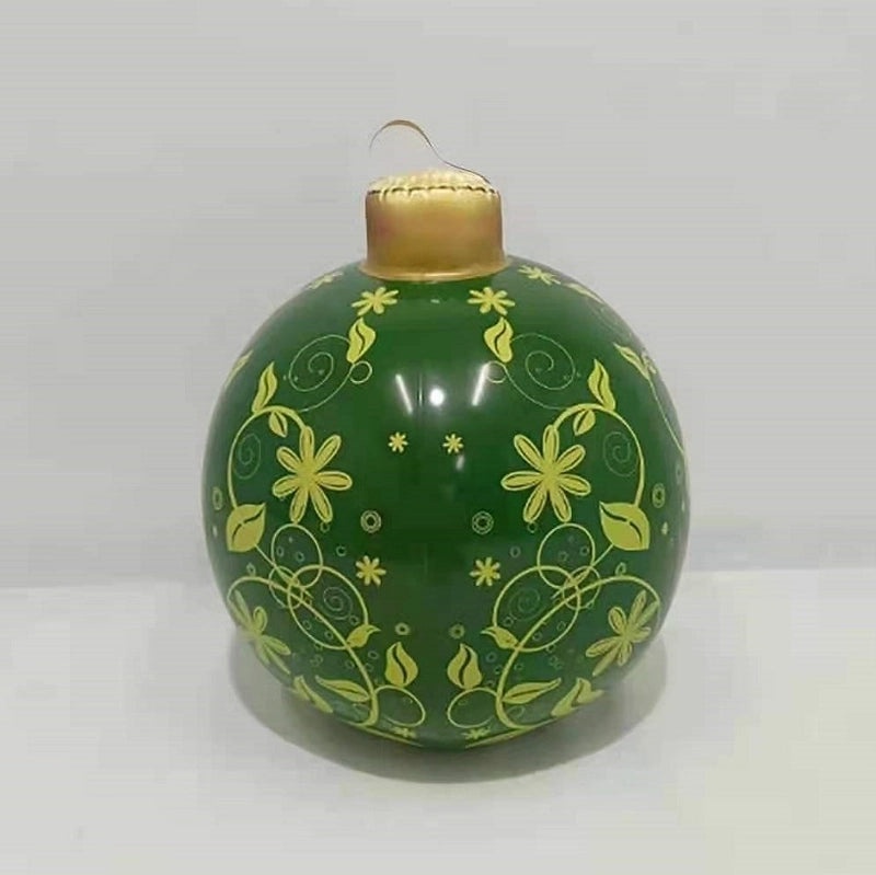 Vintage Christmas Striped PVC Balloons for Indoor and Outdoor Decoration | Holiday Decor