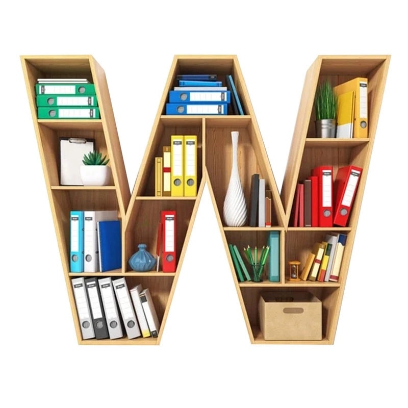 Minimalist Acrylic Letter Ornaments Decorative Artificial Letters|Home Decor Ornaments