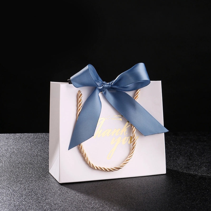 Elegant Wedding Gift Bags with Letter Bow Knot Design | Party Supplies & Gift Wrapping