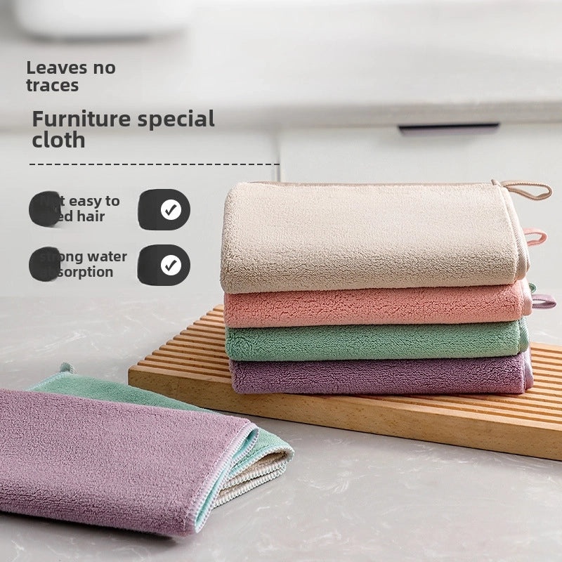Thickened Microfiber Cleaning Cloth for Home and Furniture | Cleaning Supplies