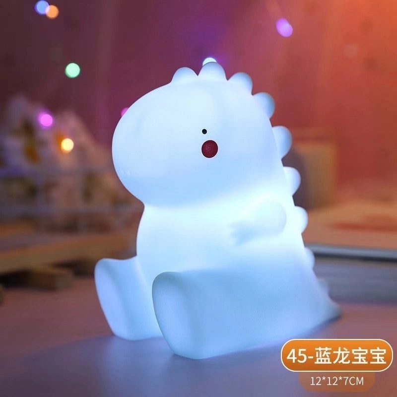 Adorable Elephant Shaped PVC Night Light for Indoor Use|Home Decor & Lighting