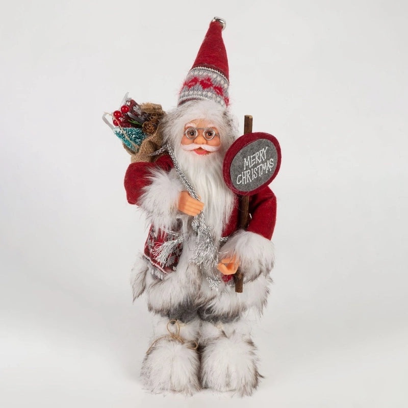 Festive Santa Claus PVC Christmas Party Decorations|Holiday Party Supplies