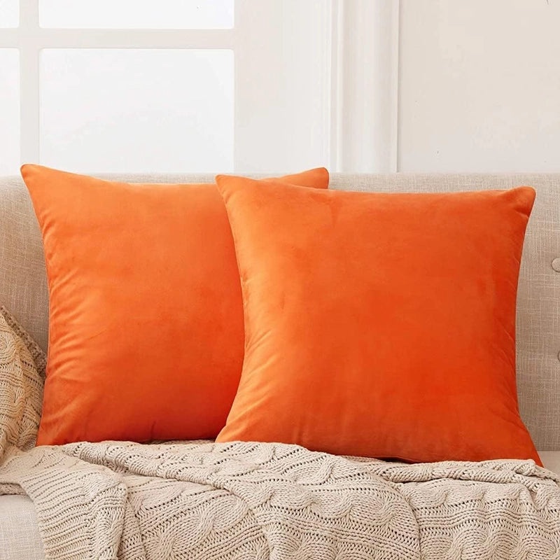 Stylish Solid Color Chemical Fiber Pillow Covers|Home Textiles & Bedding Accessories
