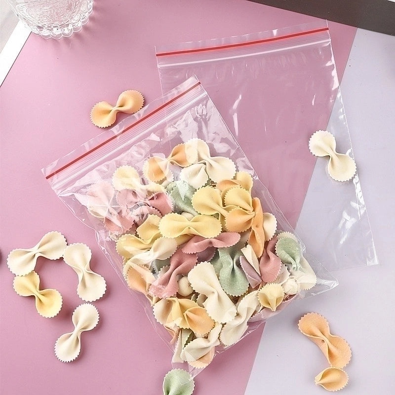 Minimalist Solid Color Plastic Accessories Set 100 Pieces for Daily Use|Jewelry & Accessories