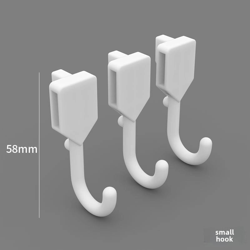 Multi-Functional Wall-Mounted Storage Rack No-Drill Hook Organizer for Kitchen Bathroom Dorm Entrance|Home Storage & Organization