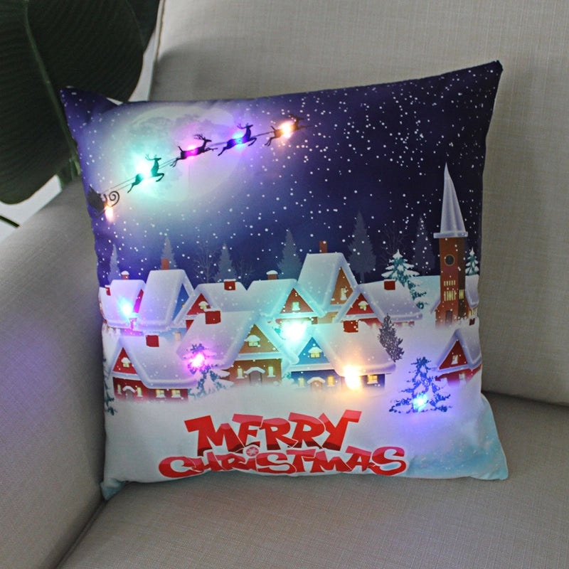 Christmas Santa Plush Pillow Covers|Home Decor Pillows
