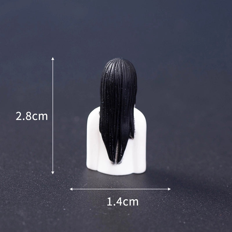 Halloween Mini Resin Skull & Mummy Ornaments Ghost Decorations for Home Desktop Creative Horror Festival|Halloween Decorations