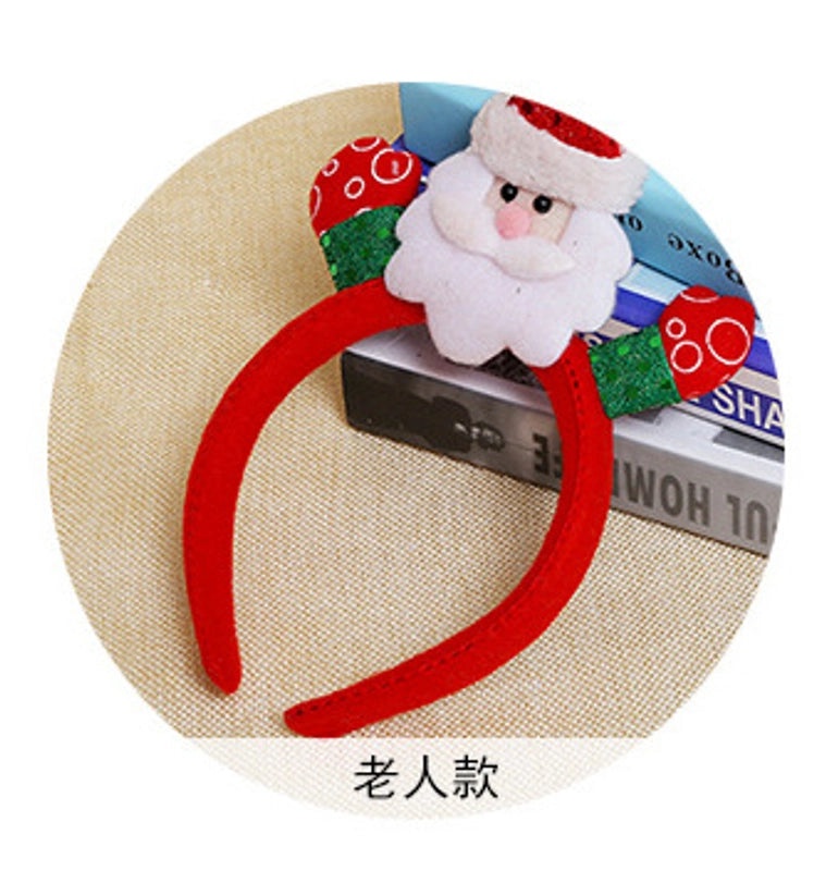 Christmas LED Double Headband Light-Up Hair Accessory|Holiday Accessories